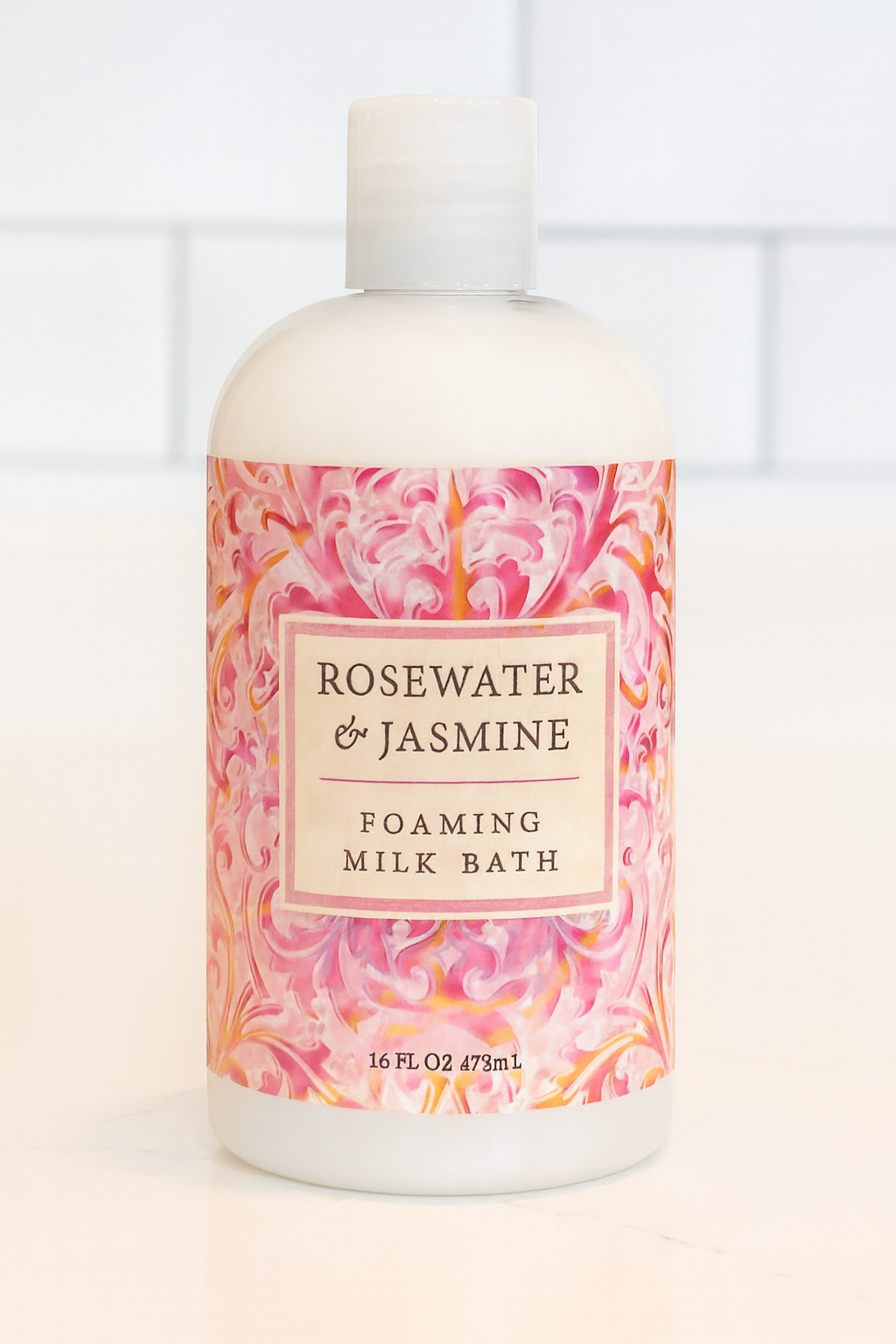 FOAMING MILK BATH —Rosewater Jasmine
