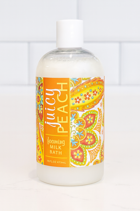 FOAMING MILK BATH —Juicy Peach