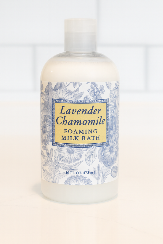 FOAMING MILK BATH —Lavender Chamomile