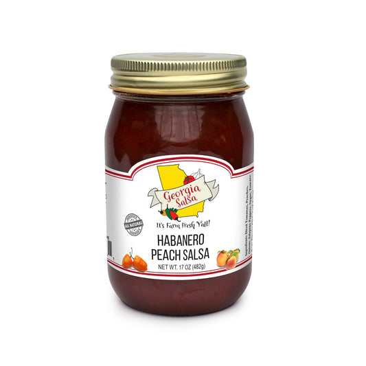 Habanero Peach Salsa
