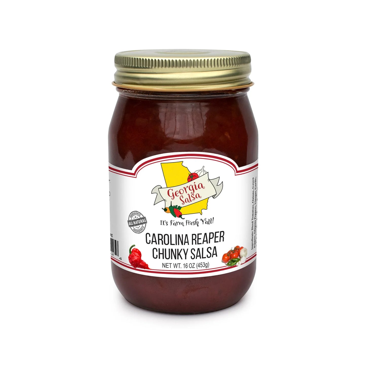 Carolina Reaper Chunky Salsa