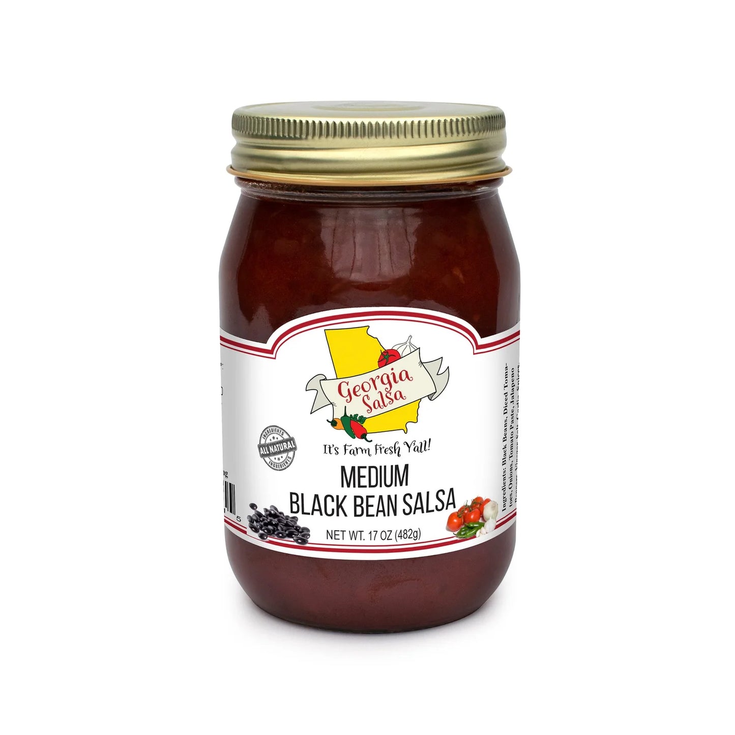 Medium Black Bean Salsa