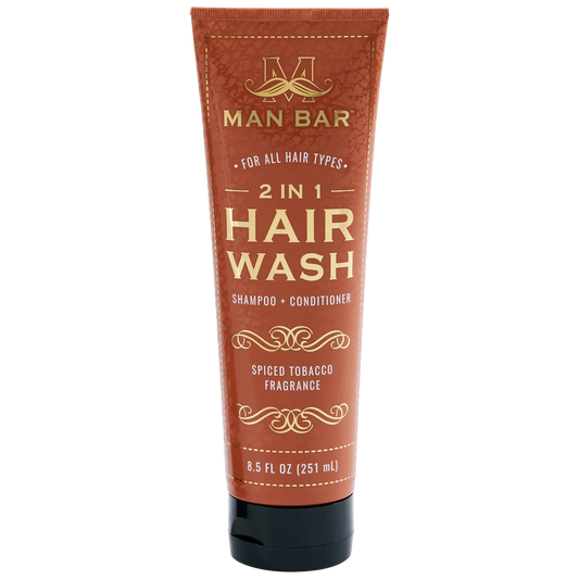 MAN BAR® 2-in-1 Hair Wash - Spiced Tobacco