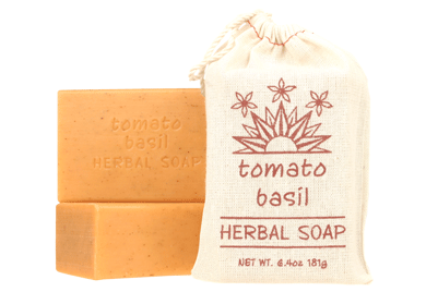 TOMATO BASIL Herbal Soaps