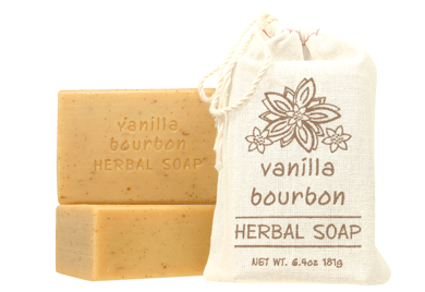 VANILLA BOURBON Herbal Soaps