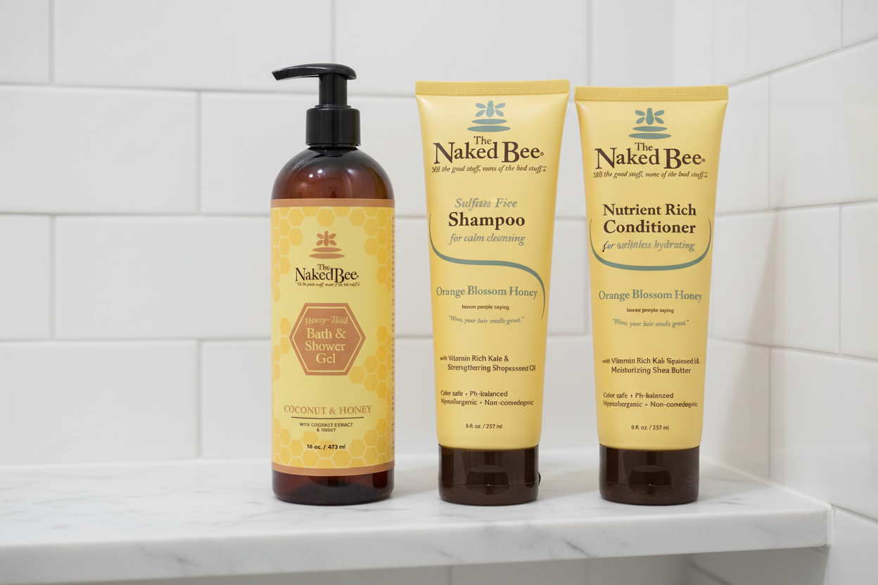 Naked Bee Shower Products